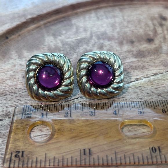 5 Pink & Purple Earrings - Picture 6 of 7